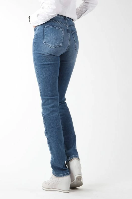 Ženske ozke kavbojke, Wrangler, modre