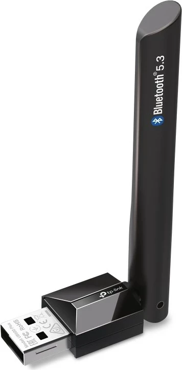 Bluetooth adapter TP-Link UB500 Plus, USB Type-A, Bluetooth 5.3, črn