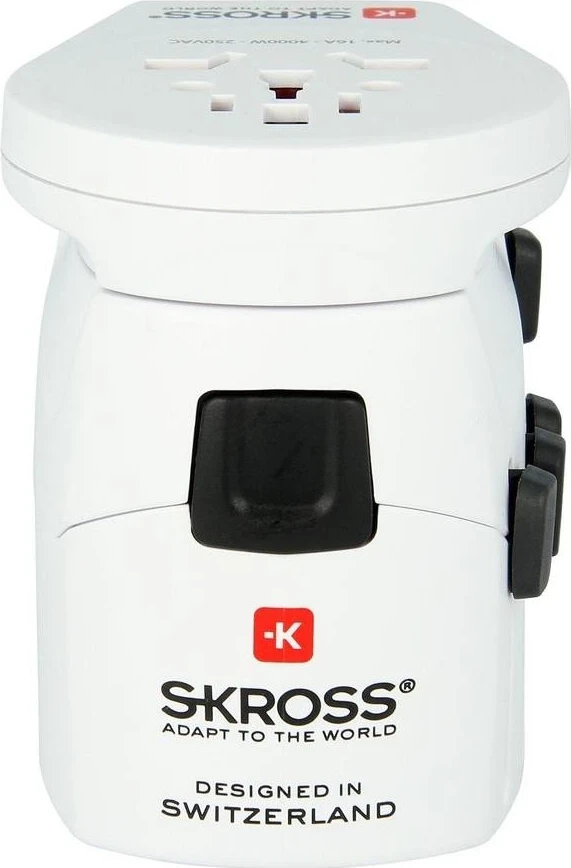 Potovalni adapter SKROSS PRO World & USB, 7A