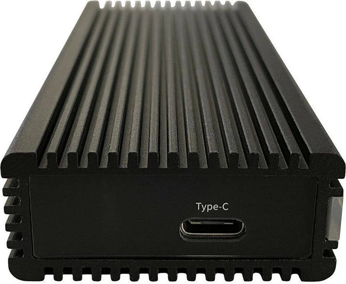 Zunanja ohišje za SSD LC-Power LC-M2-C-NVME-2X2, M.2, PCI Express, USB 3.2 Gen 2x2, črno