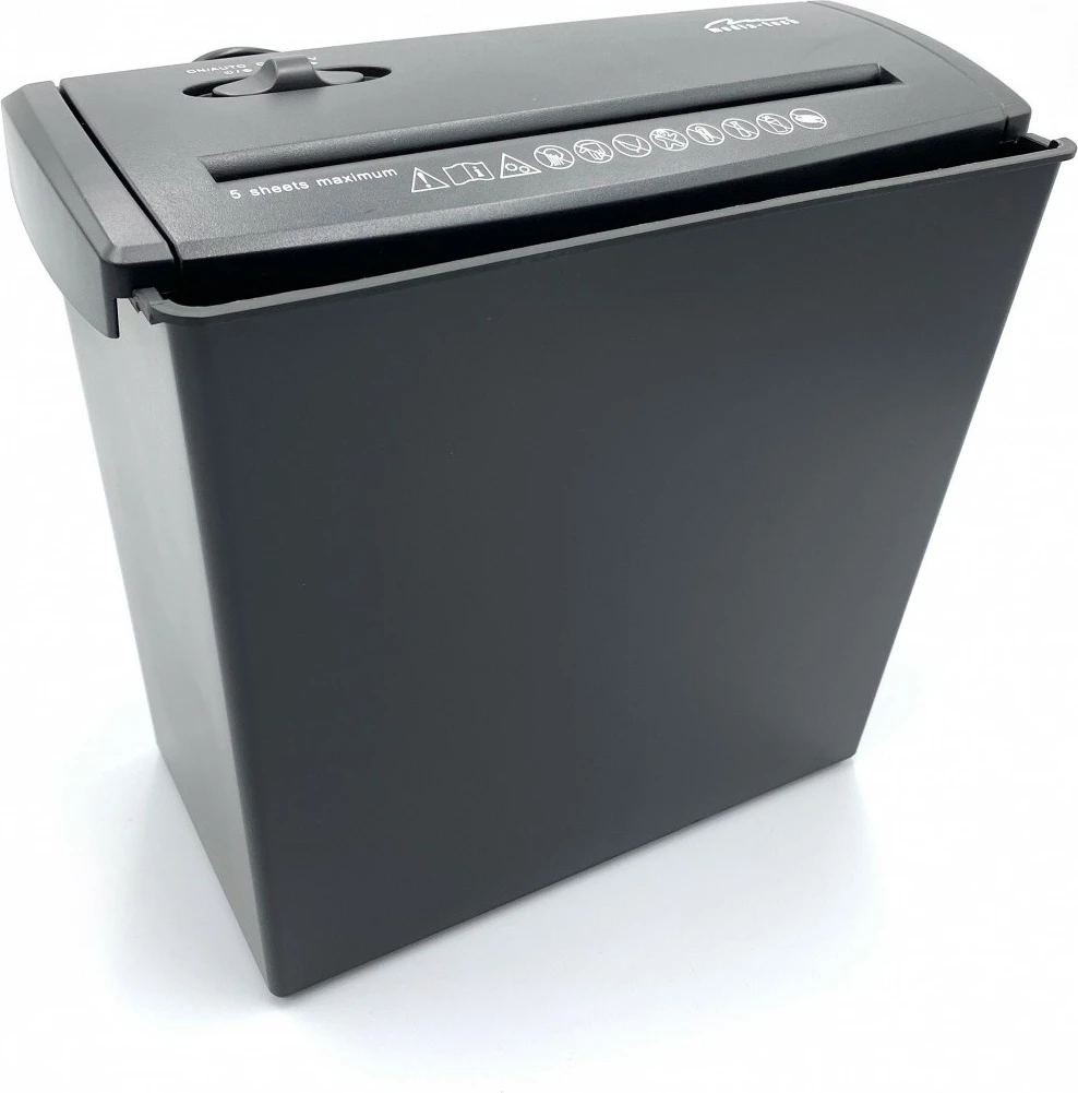 Univerzalni uničevalec dokumentov, Media-Tech MT215V3.0, 9.5 L, črn