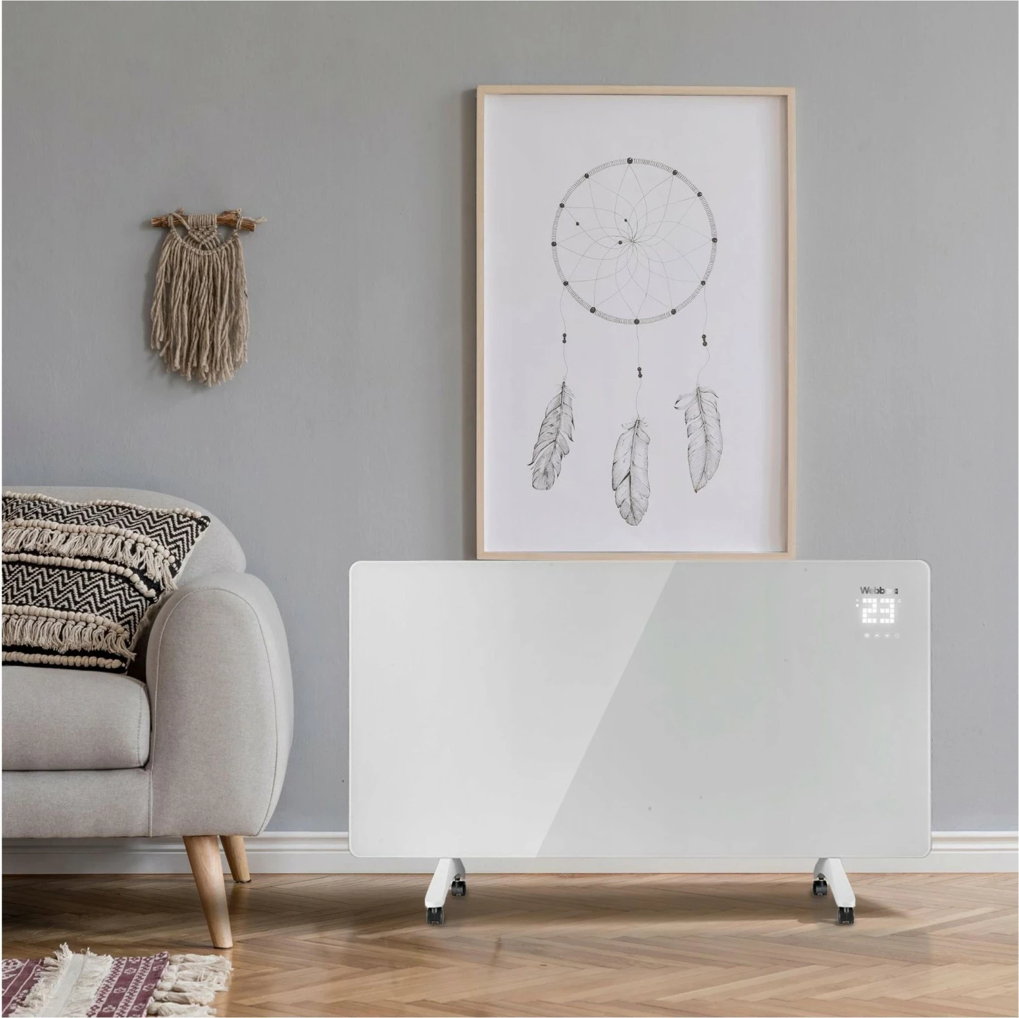 Grelnik 720 W, WiFi, bel, Webber Aura IGH720