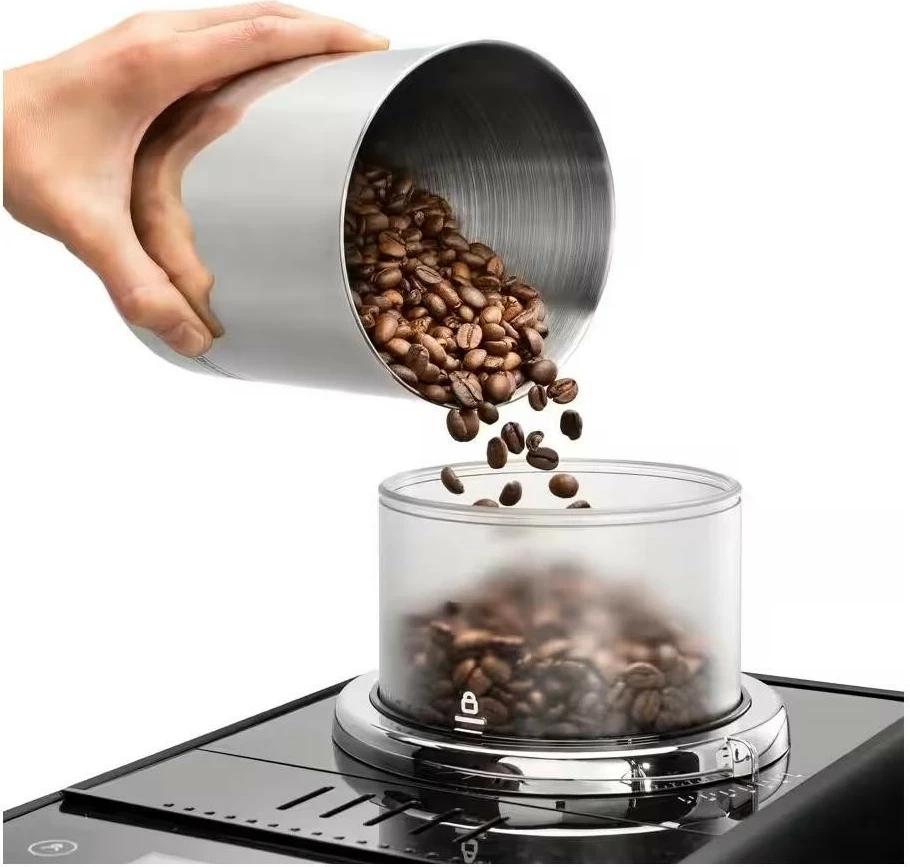 Samodejni aparat za kavo DeLonghi Rivelia EXAM 440.55.B, črn, 250 g