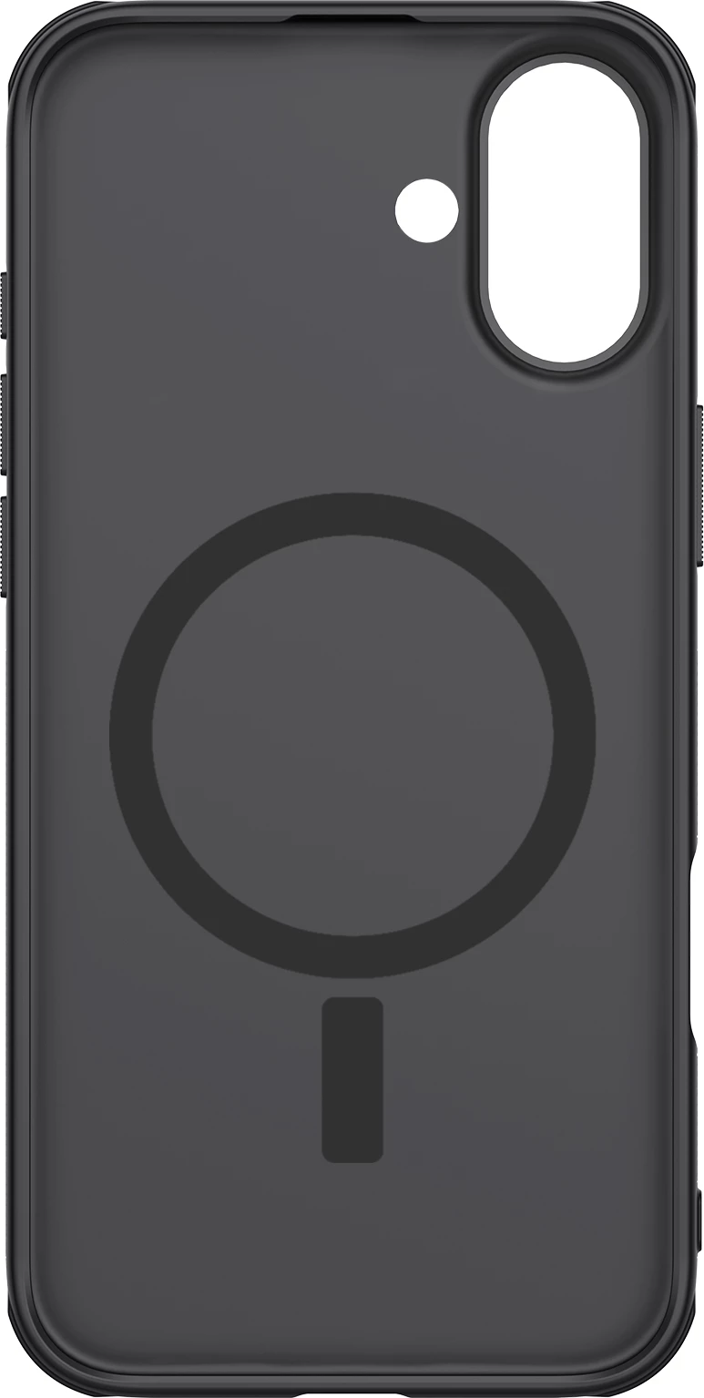 Ovitek za telefon Nillkin Super Frosted Shield Pro Magnetic za iPhone 16, črn