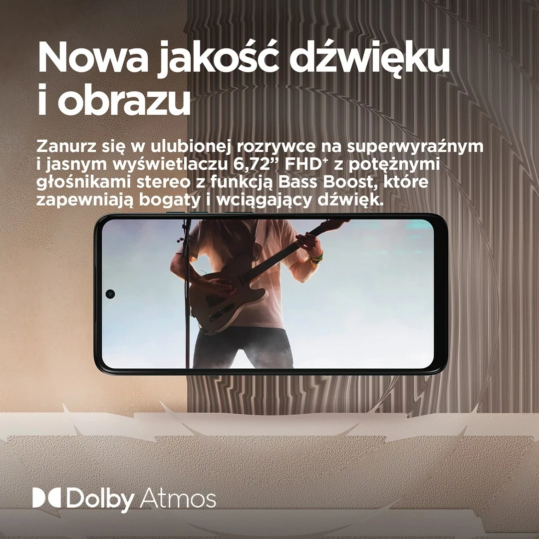 Pametni telefon Motorola moto g15 power, 6,72", Android 15, 8 GB RAM, 256 GB, siva