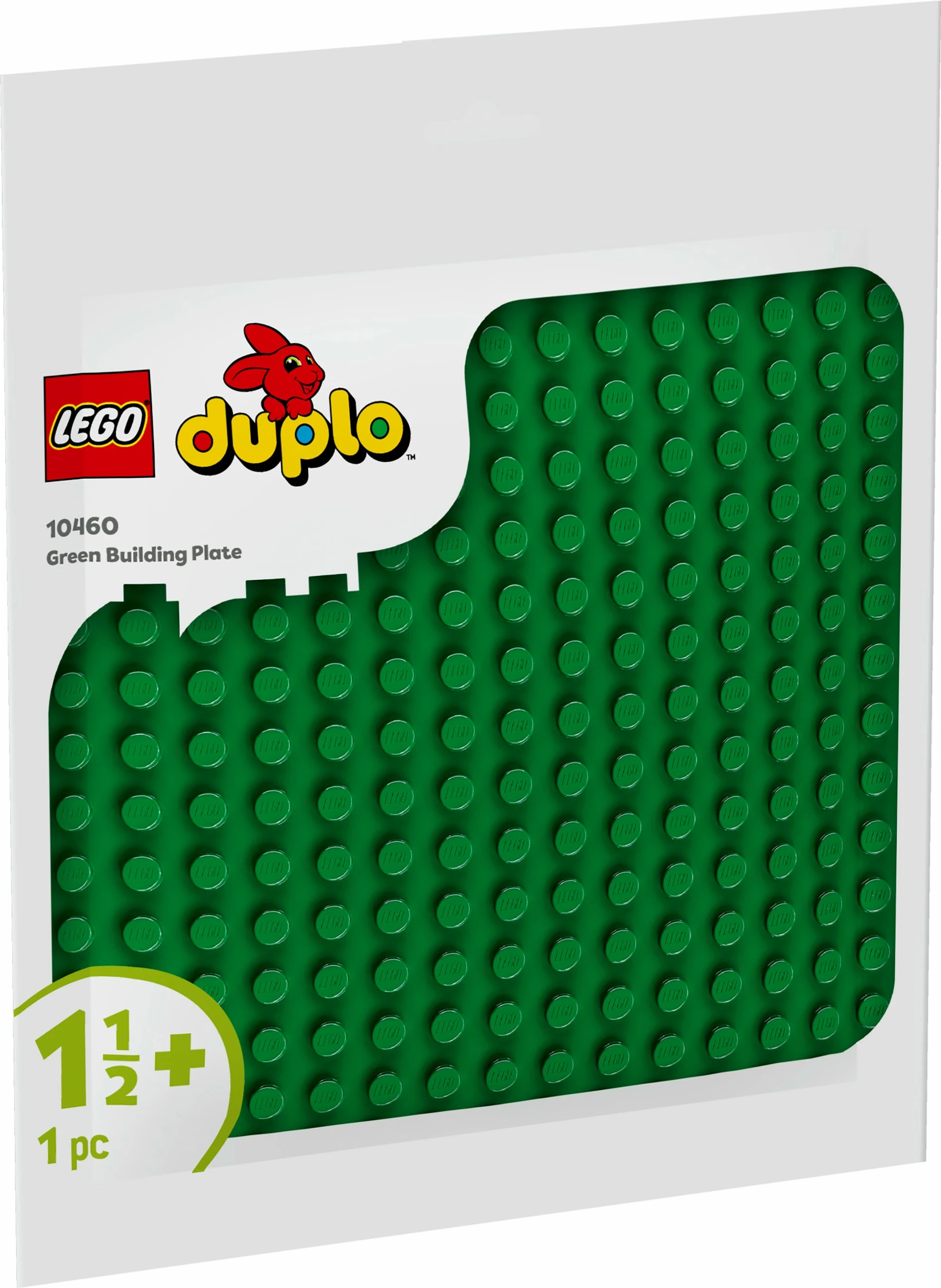 Gradbena plošča LEGO DUPLO 10460, 1 kos, zelena