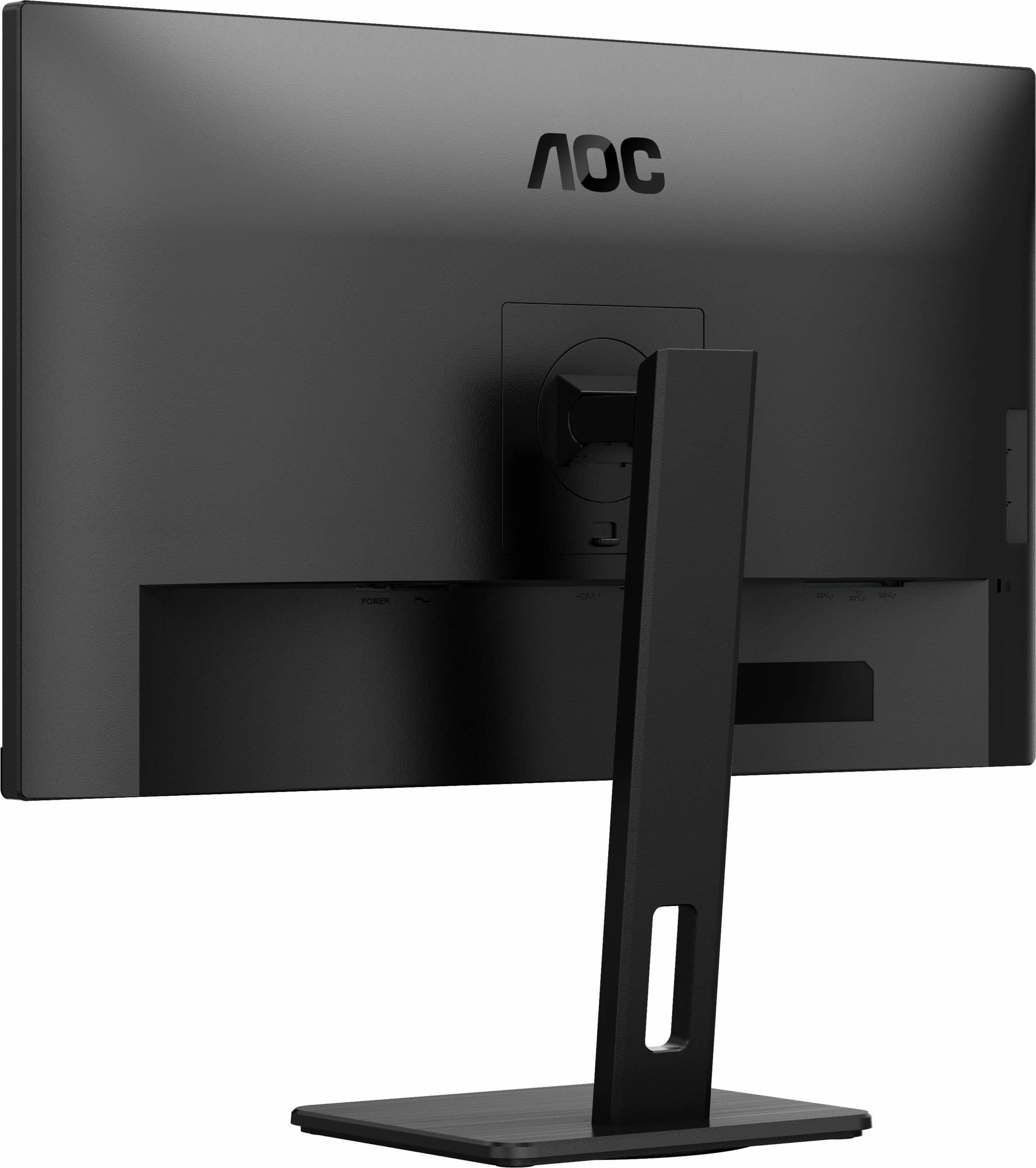 Monitor 27", 4K Ultra HD, LED, črn AOC U27E3UF