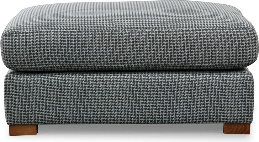 Kotna sedežna garnitura, Atelier del Sofa Loop 2, svetlo siva, z otomanom