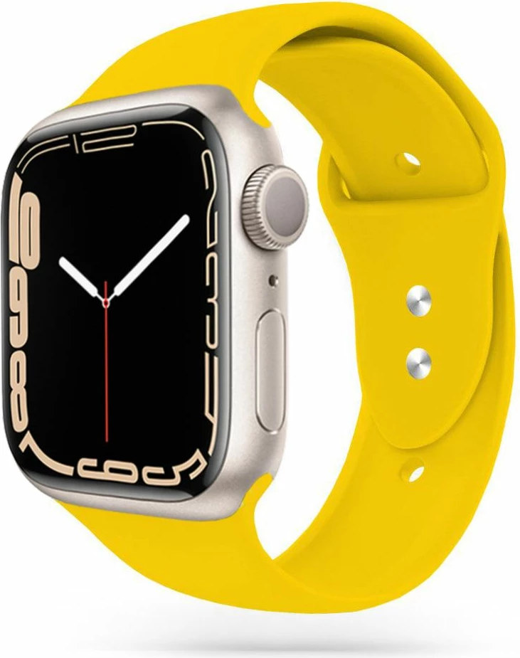 Trak za Apple Watch Tech-Protect IconBand, TPU, rumen, 42/44/45/49 mm