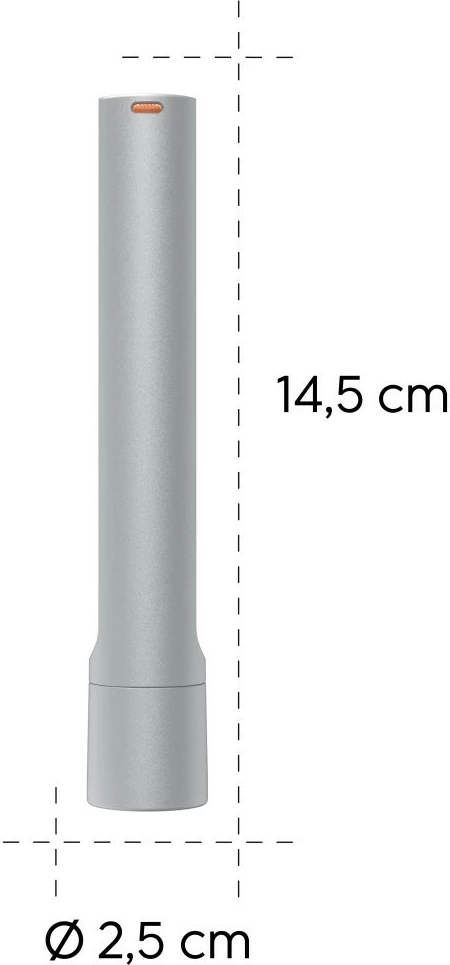 Ročna svetilka, 120 lm, 50 m, 3 načini Hama FL100, srebrna