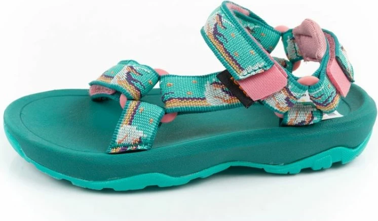 Sandali za otroke Teva, zeleni