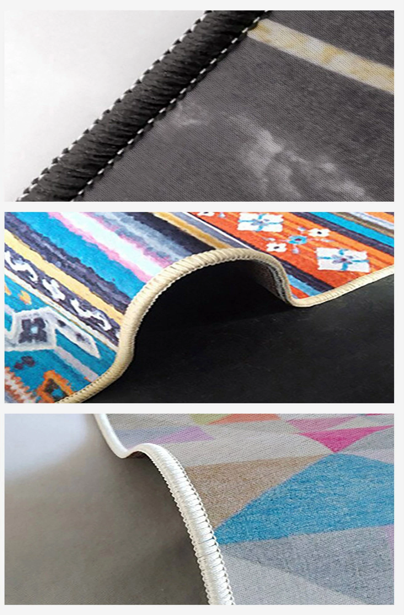 Okrogla preproga, večbarvna, Conceptum Hypnose, Woopamuk456, 80 cm