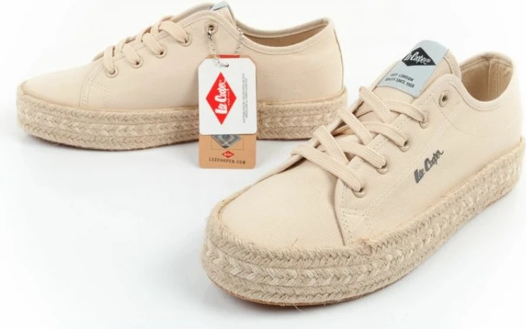 Čevlji za ženske Lee Cooper, bež