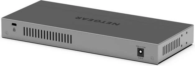 Preklopnik NETGEAR GS108X, L2, Gigabit Ethernet, siv