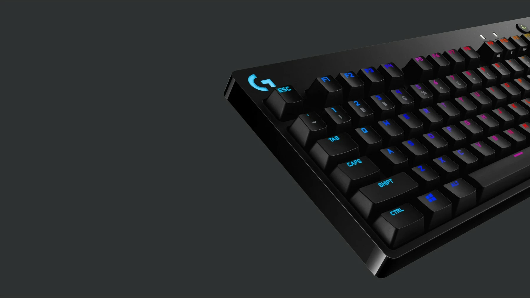 Mehančna tipkovnica Logitech G PRO, Tenkeyless, RGB LED, črna