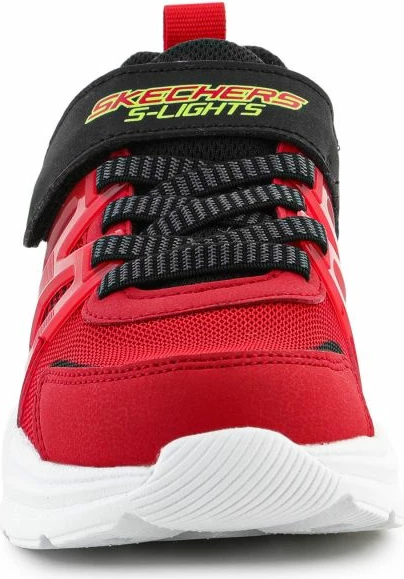 Superge za otroke, Skechers S-Lights Prisma Trons 400090L-RDBK, rdeče in črne