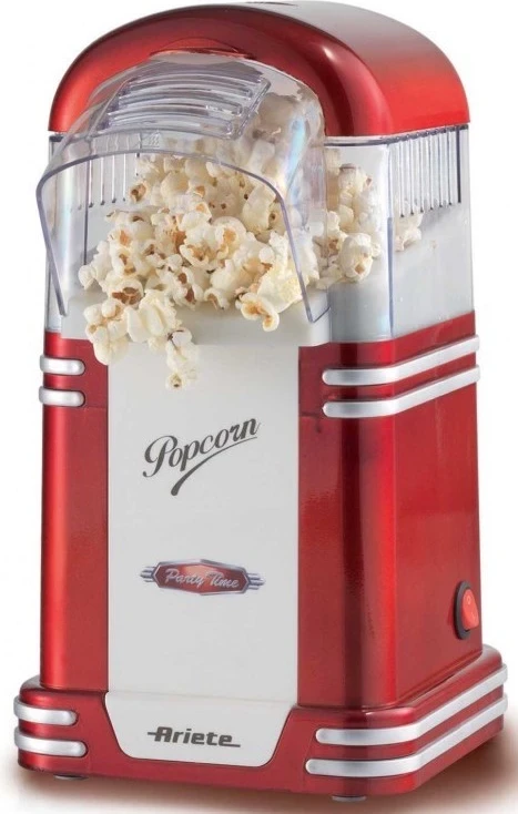 Pekač kokic Ariete 2954, rdeče/belo