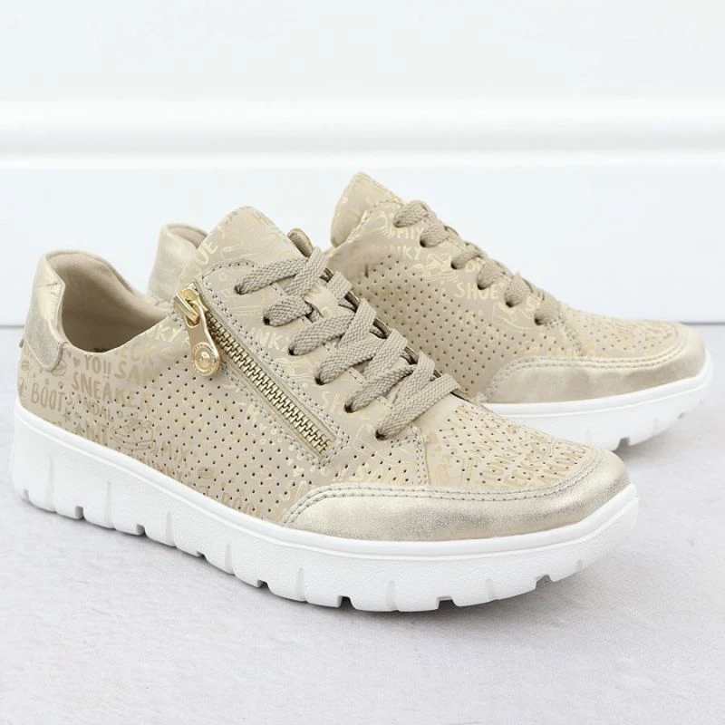 Superge, Rieker, ženske, bež