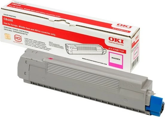 Toner magenta OKI 43487710, 6000 listov