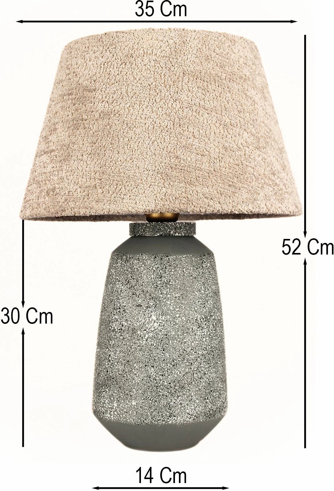 Namizna svetilka Opviq BK109, večbarvna