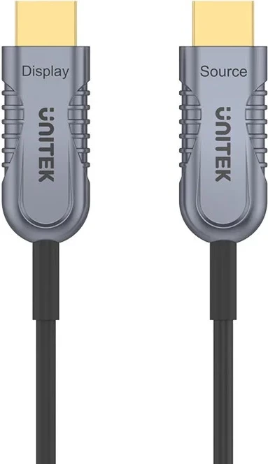 HDMI kabel 70,0 m, črno-srebrn, Unitek