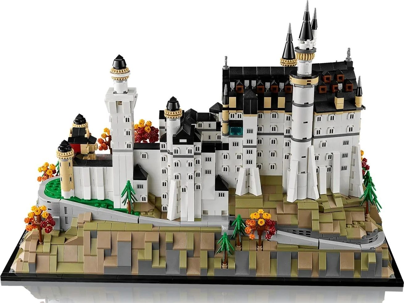Model gradu Neuschwanstein, LEGO Architecture 21063, za odrasle
