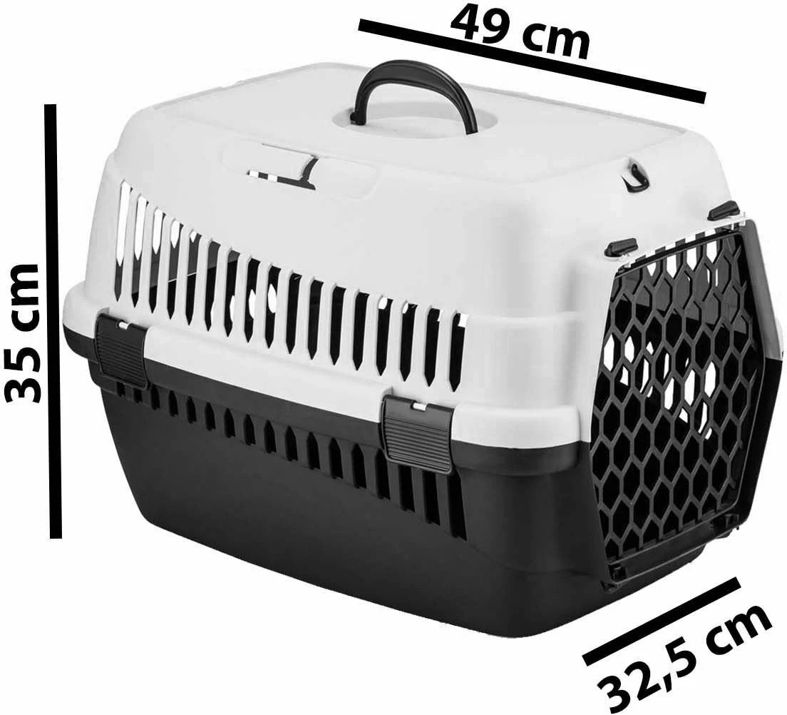 Prevozna škatla za hišne ljubljenčke, turkizna, Paws & Whiskers 5096-R-4