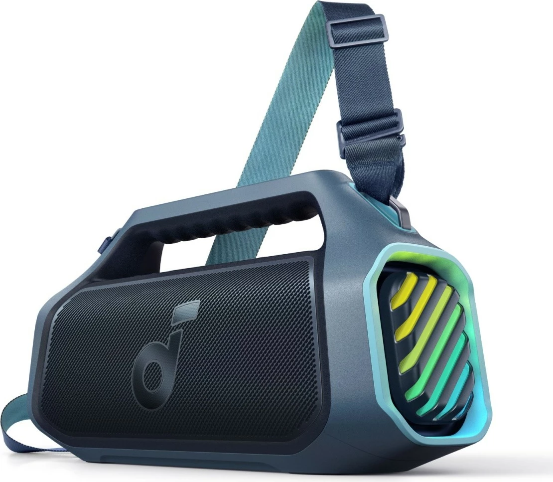 Prenosni Bluetooth zvočnik Soundcore Boom 2 Plus, 140 W, modra