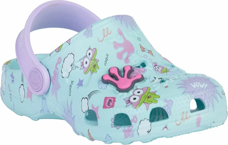 Sandali za otroke Coqui, zeleni