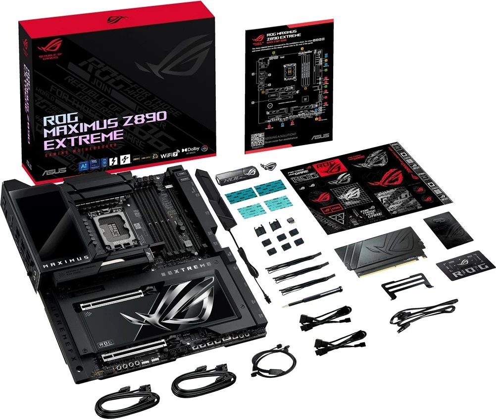 Matična plošča ASUS ROG MAXIMUS Z890 EXTREME, vtičnica LGA 1851, črna