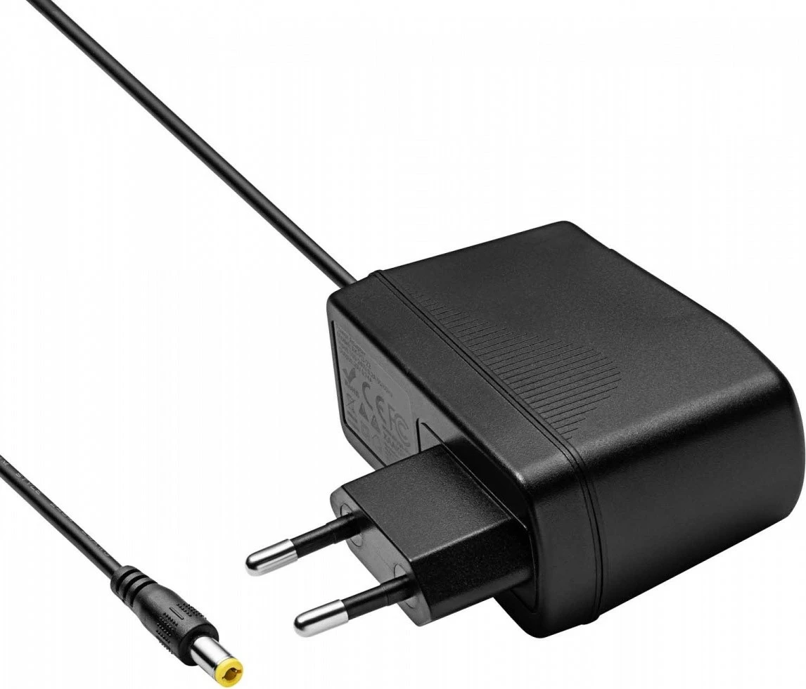 Stenski polnilec za baterijske sesalnike Tefal X-Force Flex AKYGA AK-PD-22, 29 V, 0,74 A, 21,46 W, 1,8 m, črn