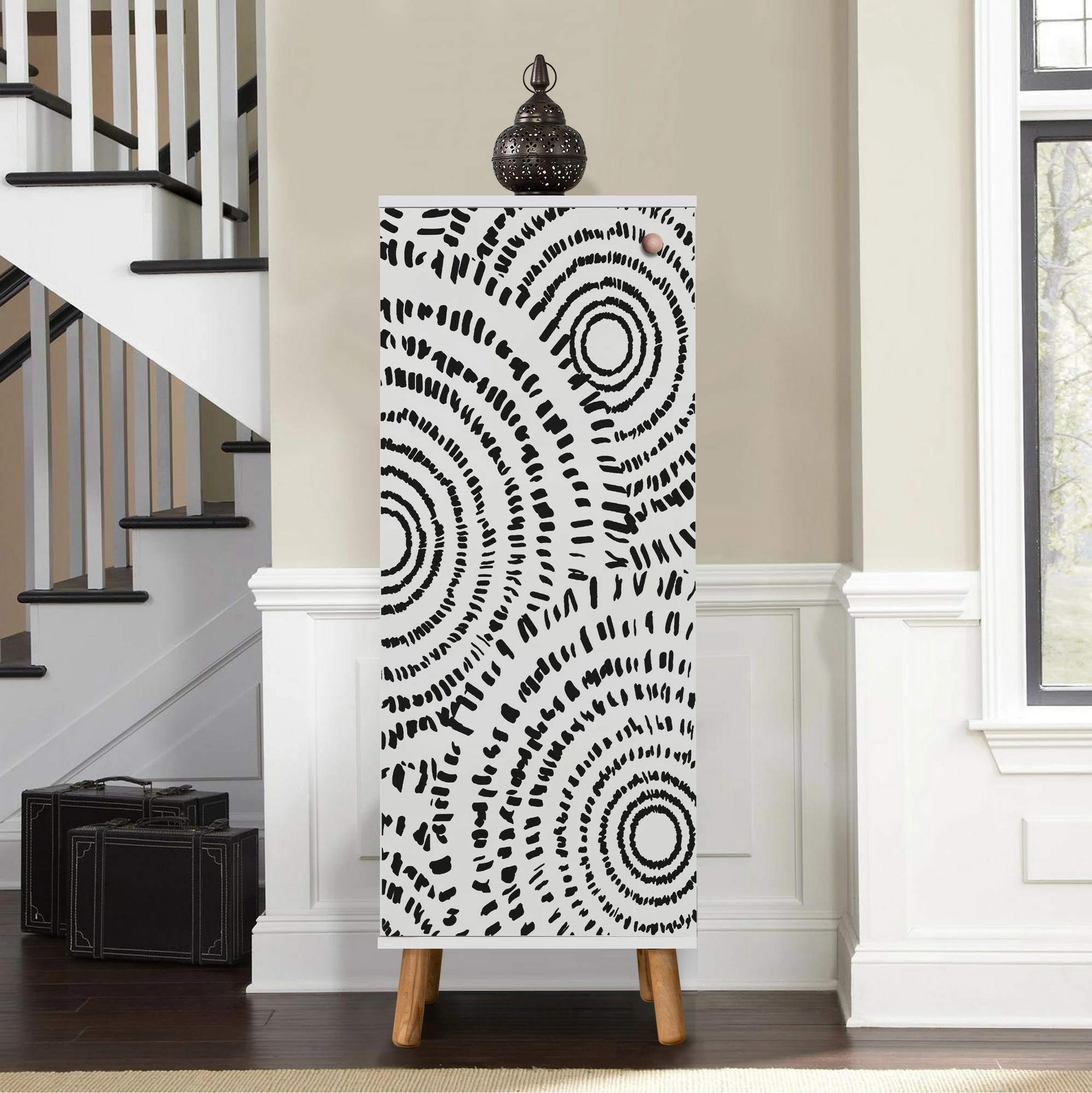 Omara za čevlje Hanah Home, Vegas - B 946, bela, 50x135x38 cm
