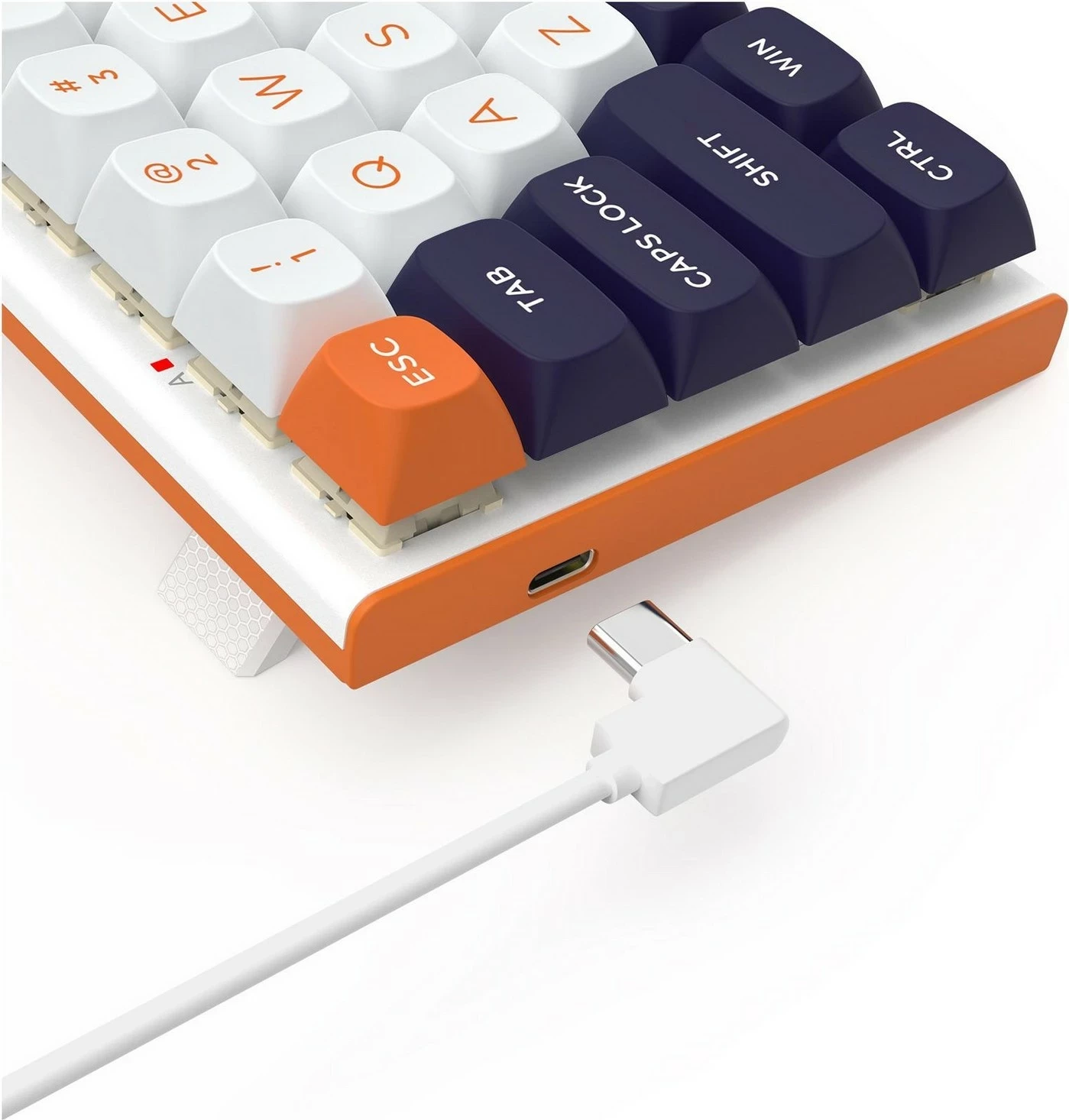 Me 61 tipk, RGB, bela-modro Redragon K683 tipkovnica