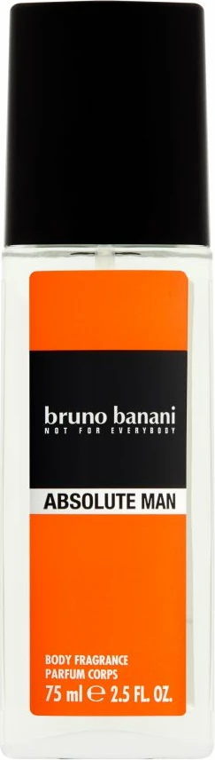 Dezodorant vsprej, Bruno Banani Absolute Man, 75 ml