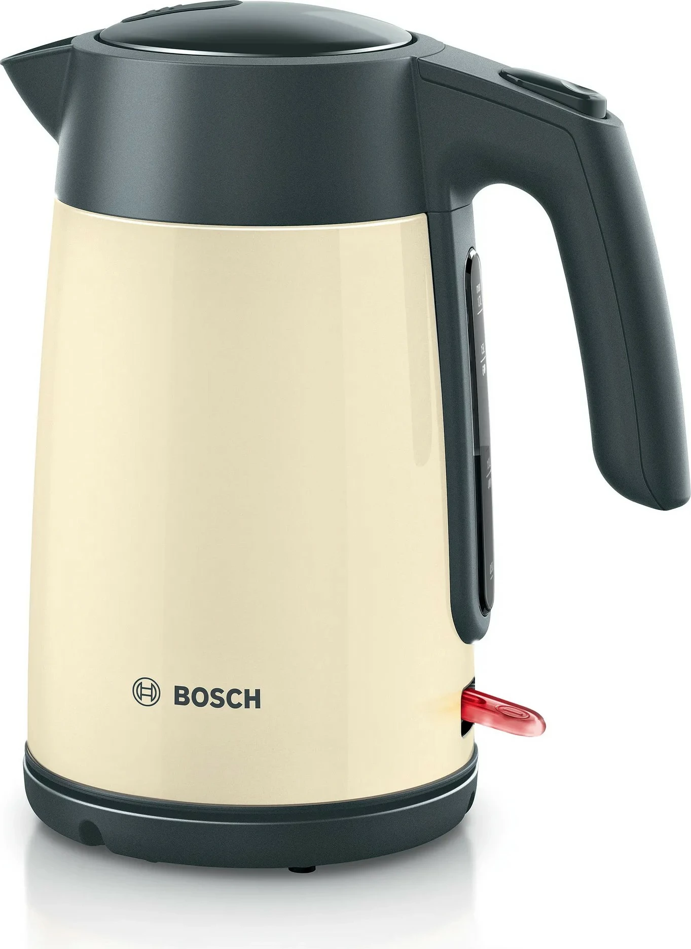 Električni kuhalnik za vodo 1,7 L, 2400 W, champagne Bosch TWK7L467