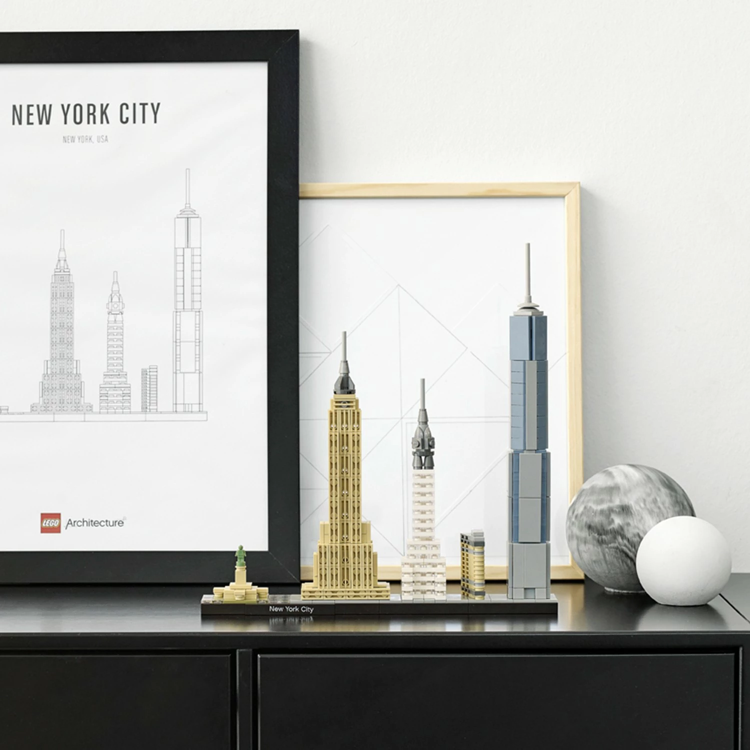 Model New York City (LEGO Architecture) 21028, 598 kosov, večbarven
