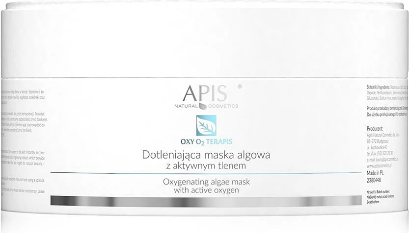 Alginatna oksigenacijska maska za ženske APIS Oxy O2 Therapy 100 g