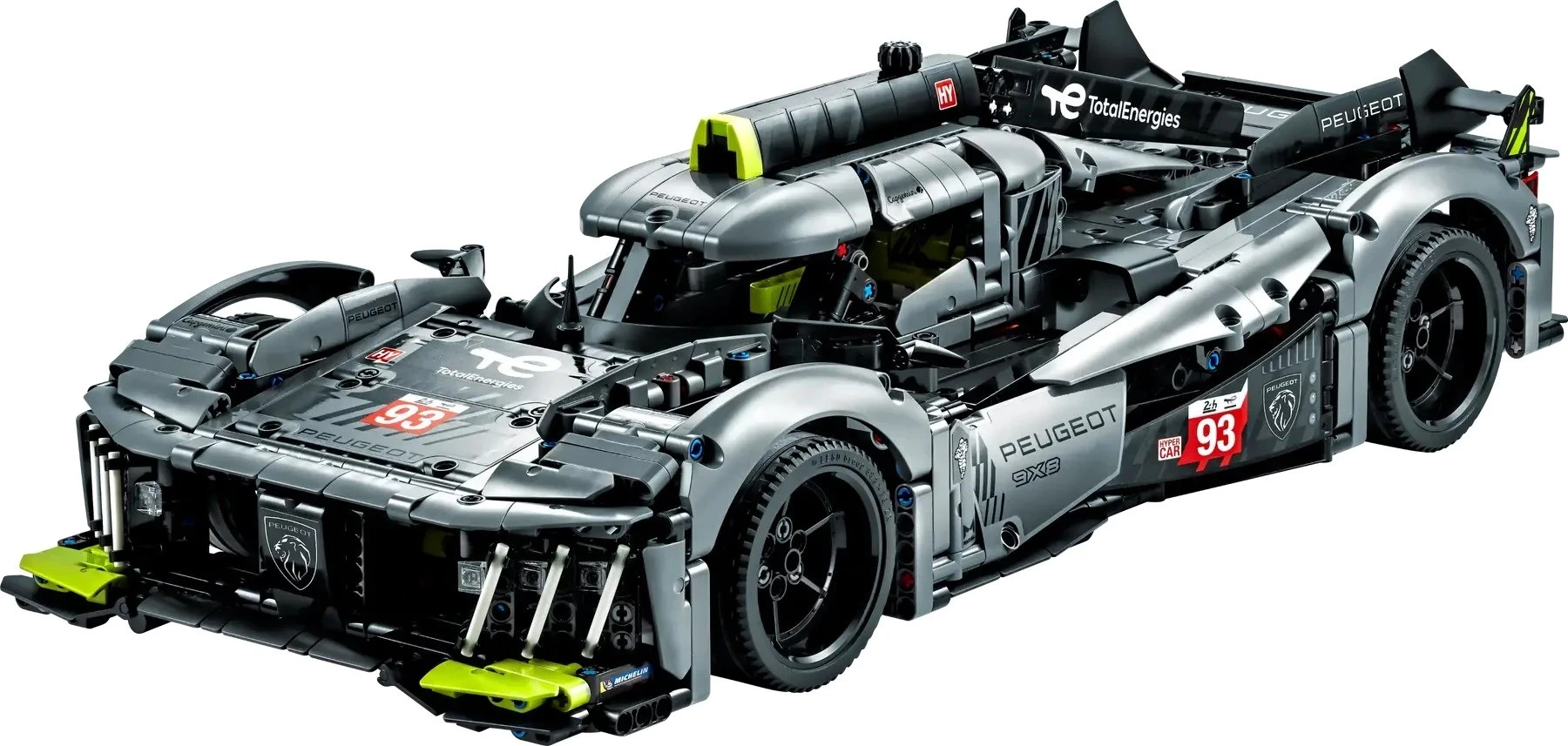 Model teknični Peugeotov 9X8 - LEGO TECHNIC 42156 24H Le Mans