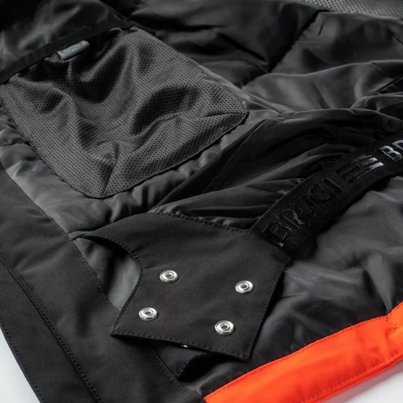 Smučarska jakna Brugi model 4ARK, oranžna