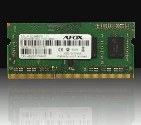 DDR3 8GB SO-DIMM RAM AFOX, 1333 MHz, 1,35 V