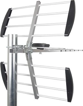 Zunanja TV antena Libox LB1600 DVB-T, 18 dB, črna