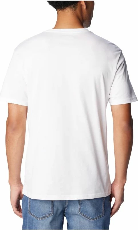 Majica za moške Columbia, bela