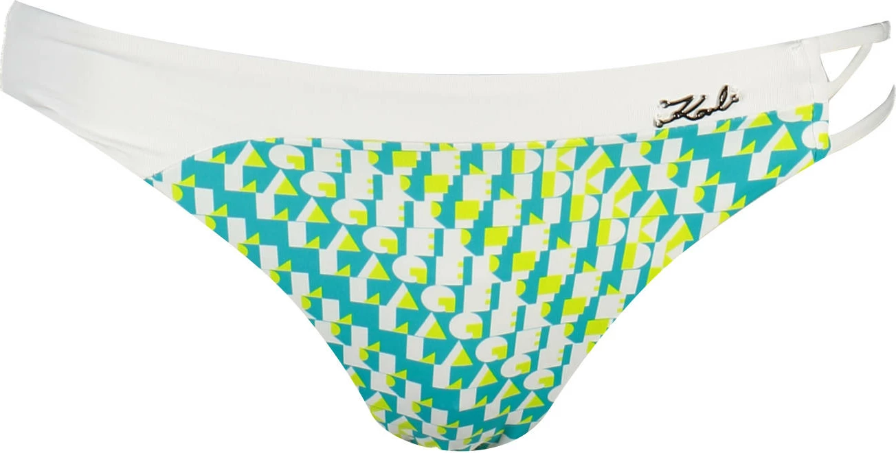 Spodnji del kopalk KARL LAGERFELD BEACHWEAR, ženski, zelen