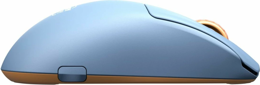 Gaming miš CHERRY XTRFY M68 Wireless, 26000 DPI, črna, modra, rjava