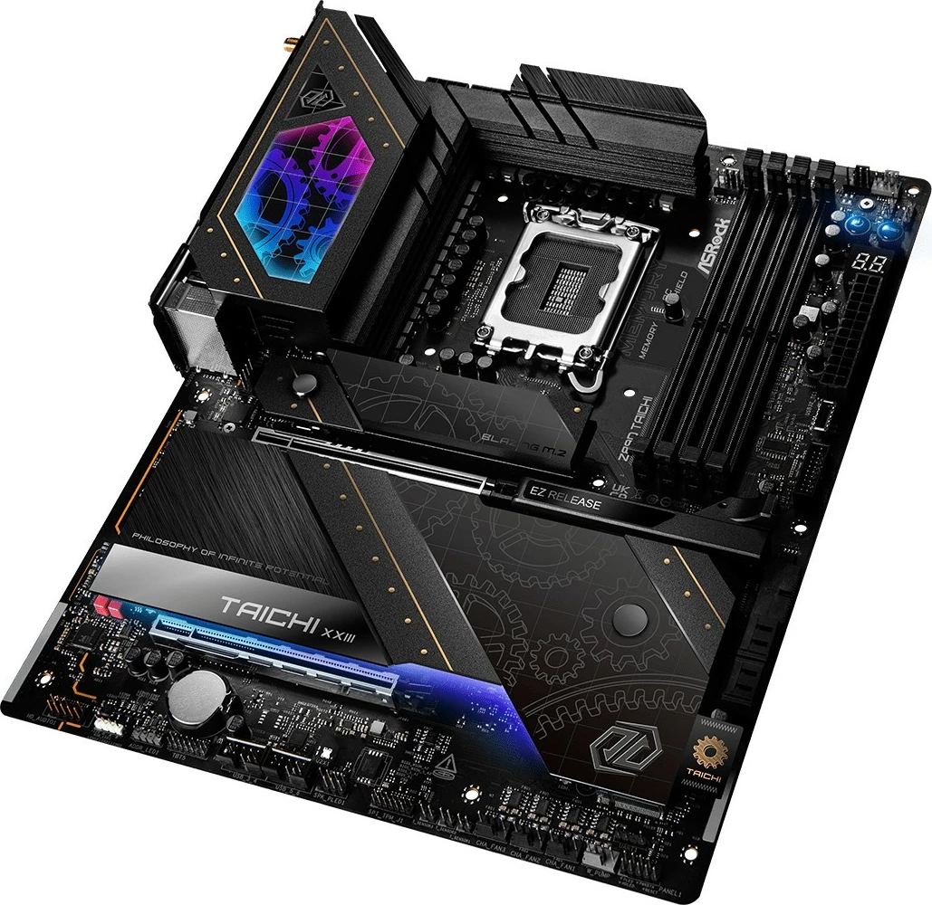 Matična plošča ASRock Z890 Taichi, Intel, LGA 1851, DDR5, Wi‑Fi 7, Thunderbolt 4