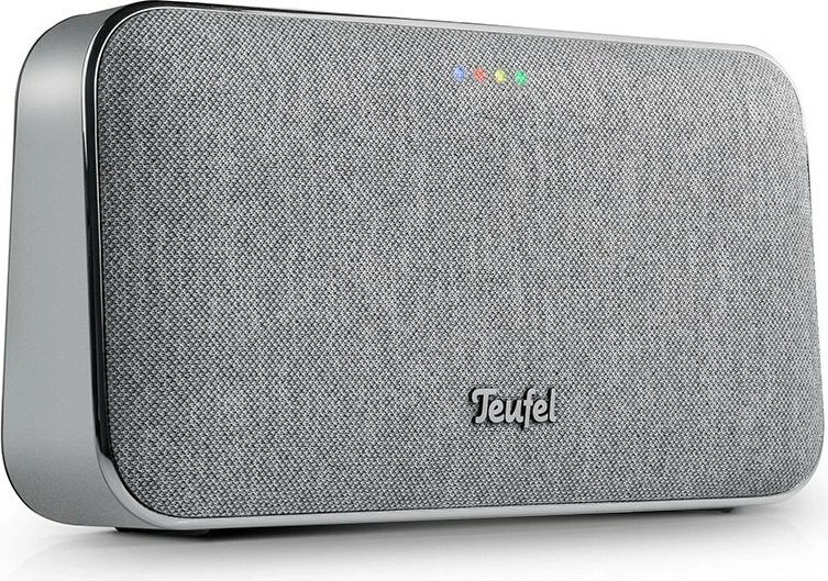 Brezžični zvočnik MOTIV GO VOICE Teufel, Wi‑Fi, Bluetooth, silver white