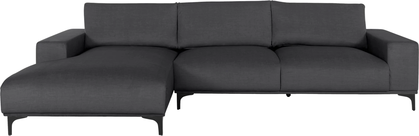 Kotna sedežna garnitura (levi) NOA FH3278.02L antracitna tkanina 288x90-157x67-80H cm