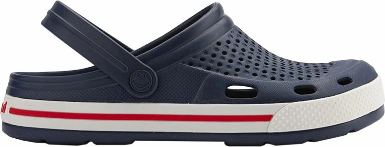 Sandali Coqui Lindo za ženske, mornarsko modra in bela