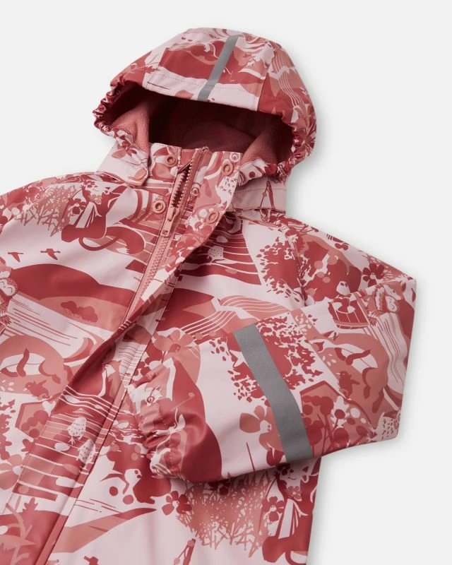 Otroška jakna Reima Koski Jam, rdeča