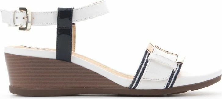 Poletne sandale, Geox, bele in modre